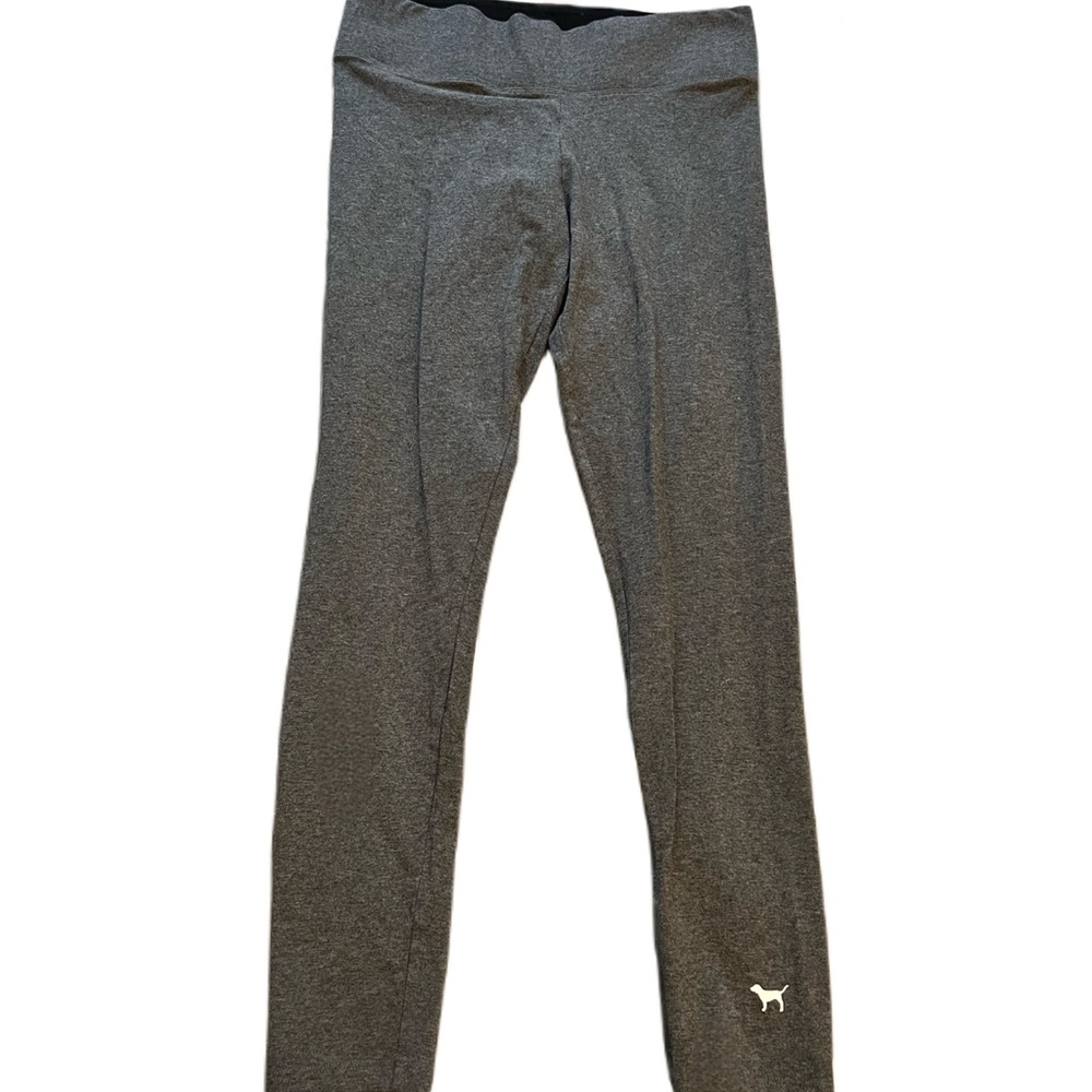 Gray Pink yoga leggings
